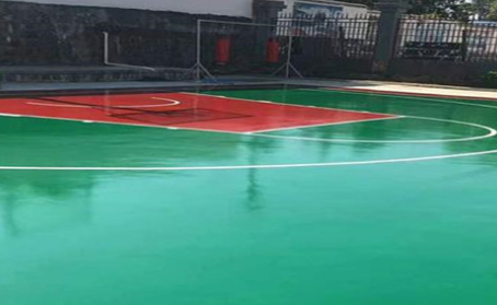 绵阳篮球场翻新地面